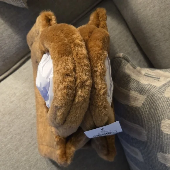 Kate Spade Brown Faux Fur Tote Bag - Picture 2 of 12